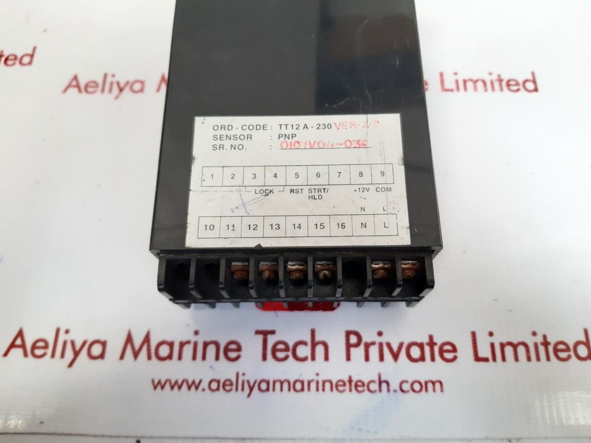 Selectron tt12a-230 digital meter – Aeliya Marine