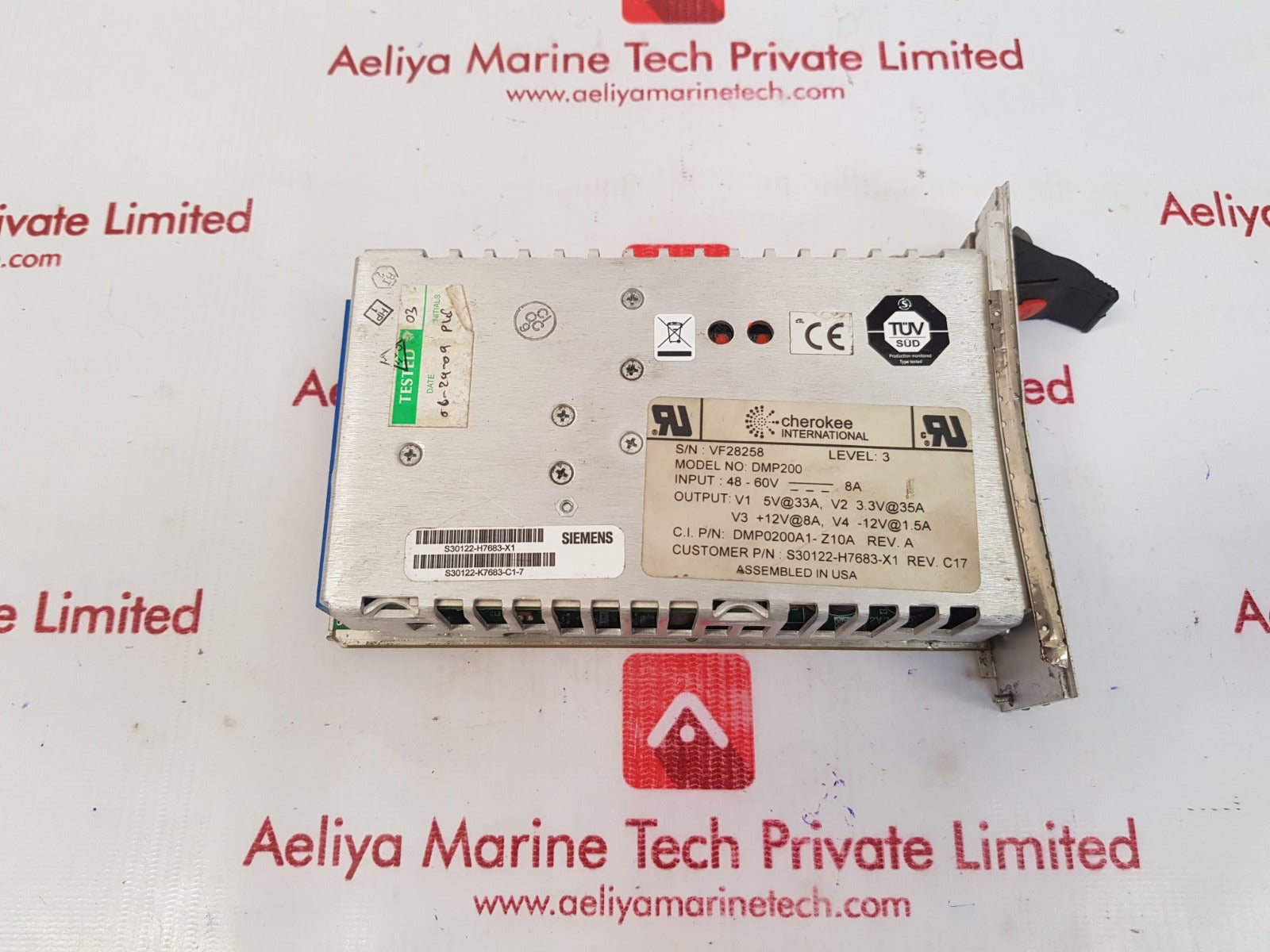 Cherokee dmp200 Siemens s30122-h7683-x1 power supply