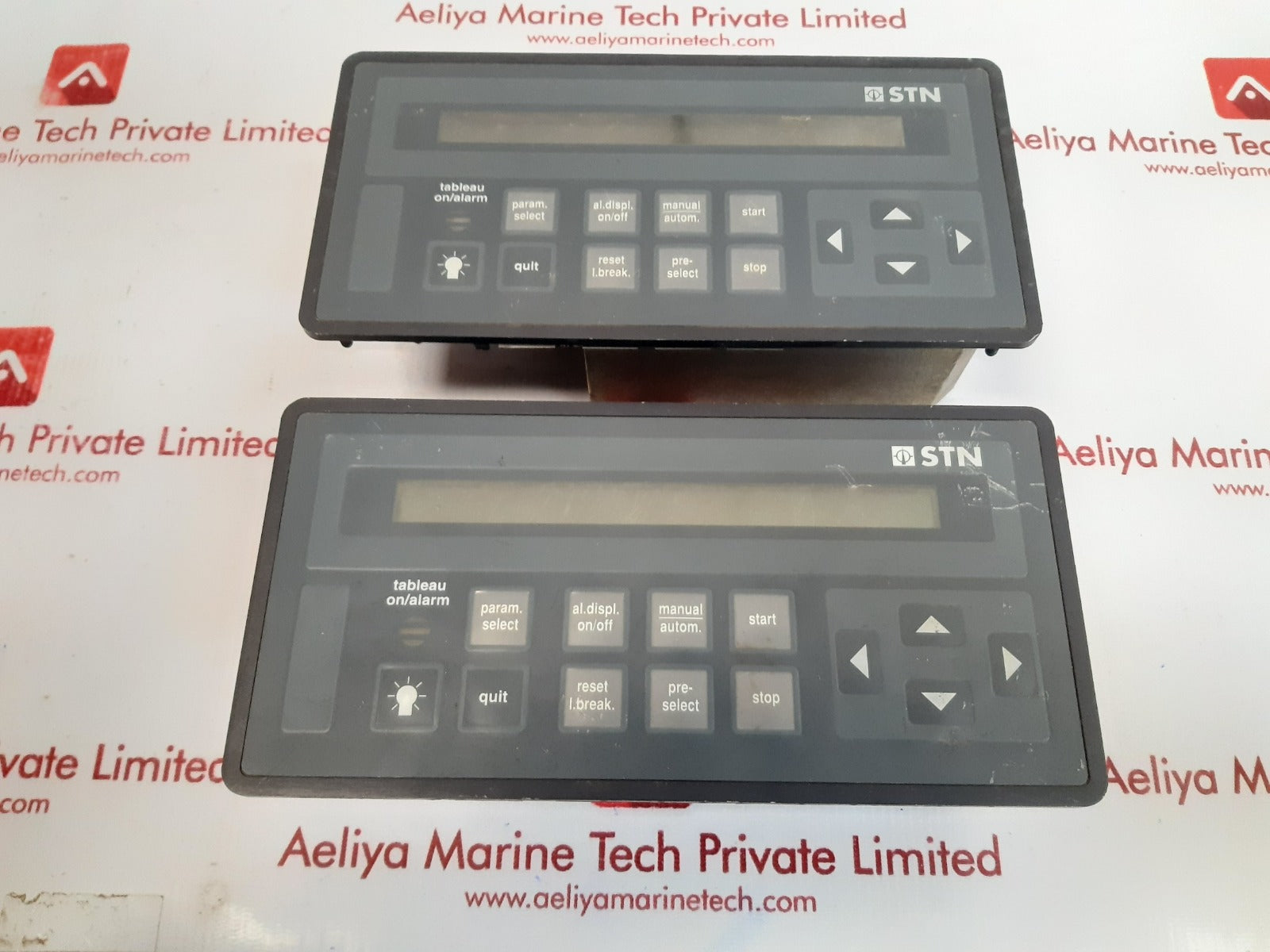 Stn atlas bat 416b signal fire alarm control display 271.135 586