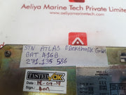 Stn atlas bat 416b signal fire alarm control display 271.135 586