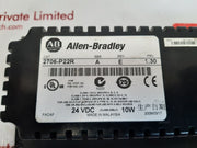 Allen-bradley 2706-p22r ser.a rev.e frn 1.30 inview display