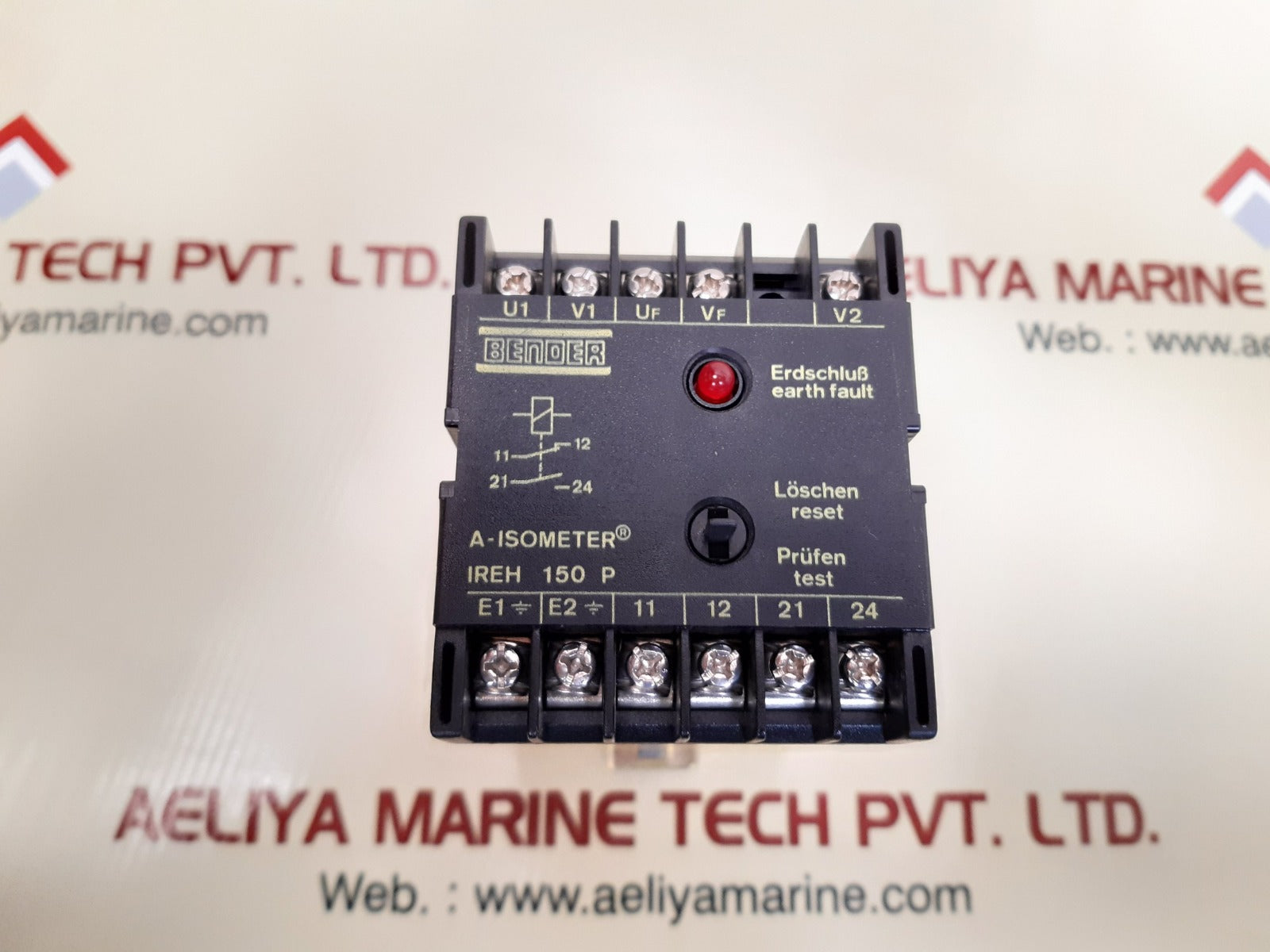 Bender ireh150p insulation monitoring device