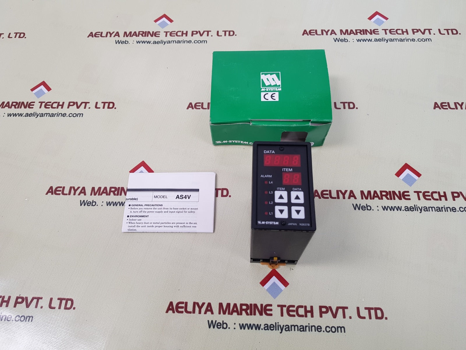 M-system as4v-s12-m2 dc alarm