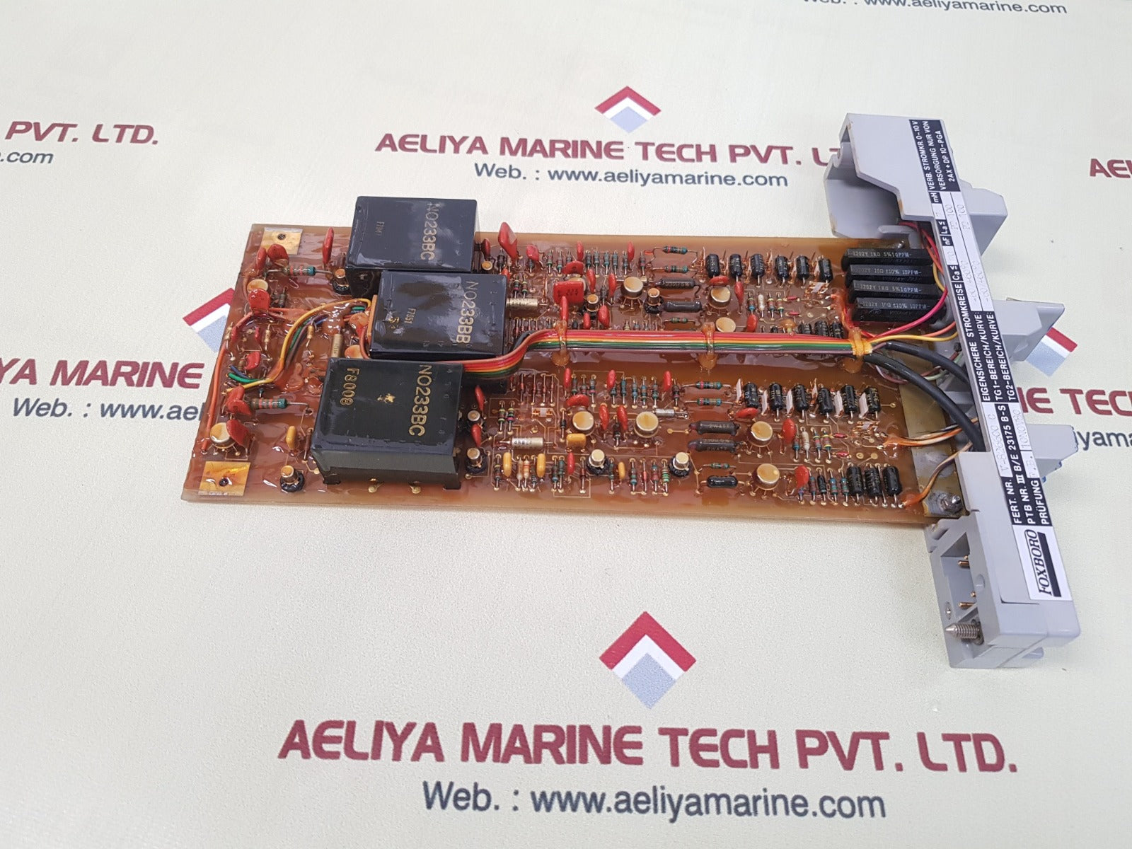 Foxboro 2ax+dp10-pga power distribution module 