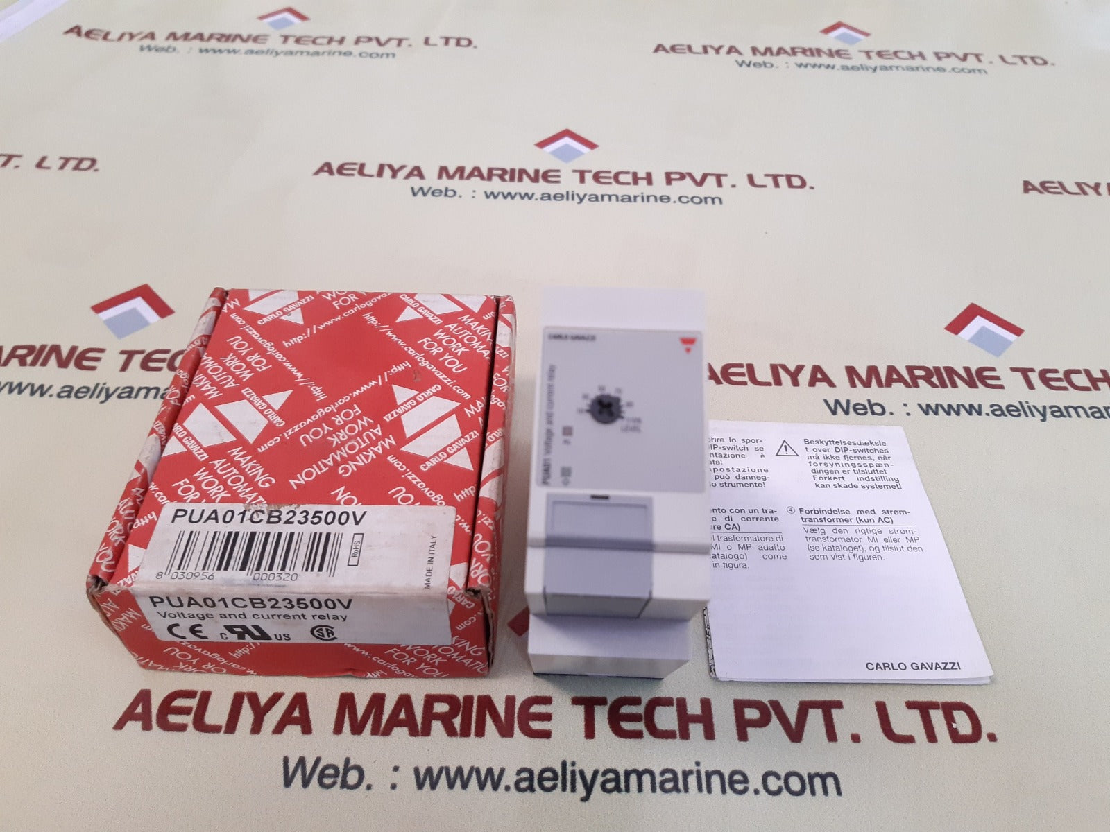 Carlo pua01cb23500v voltage and current relay