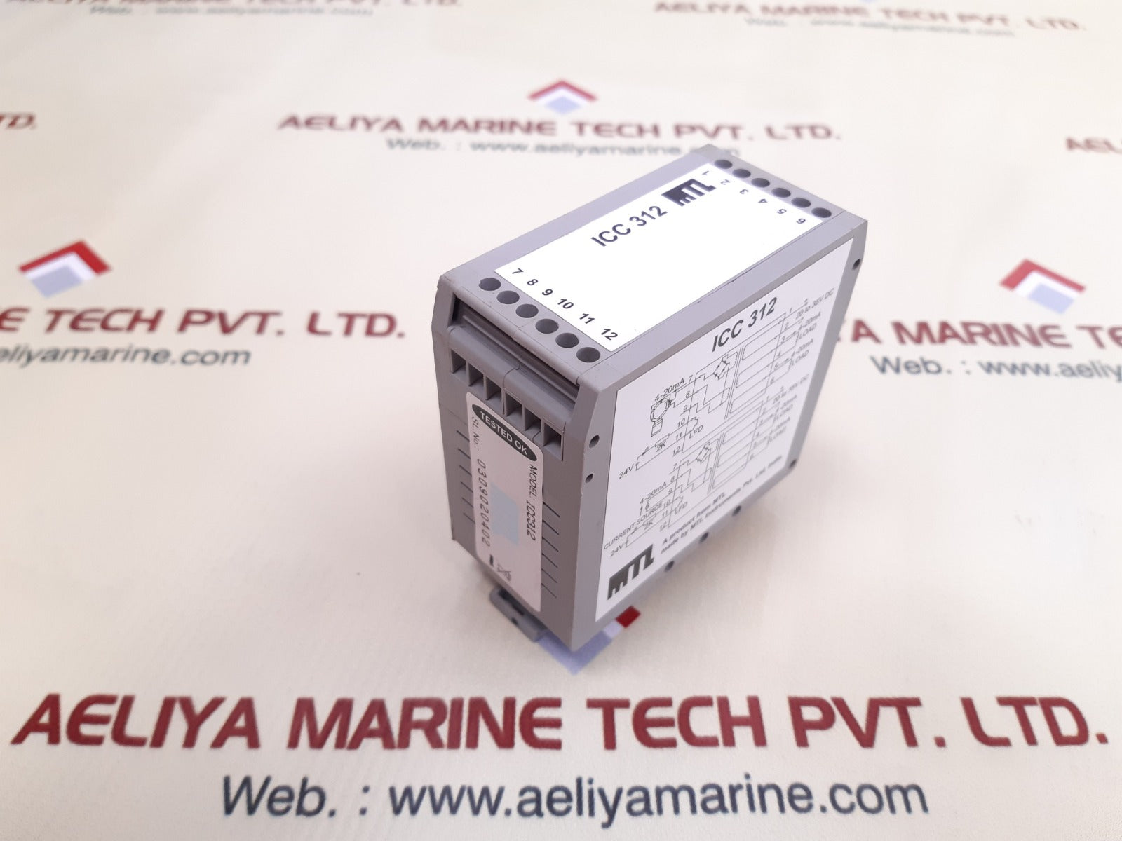 Mtl Icc 312 Repeater Power Supply 4-20Ma With Dual Outputs, Signal Isolator