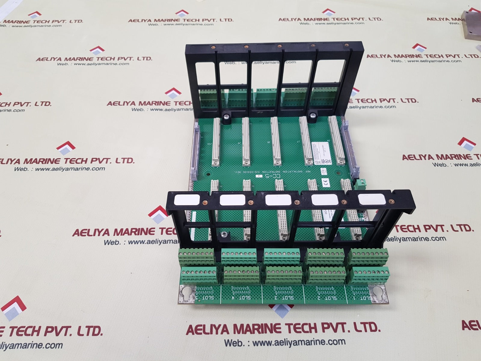 Siemens 580-234874-0 cc-5 rack fire protection module 