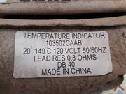 Yokogawa 103502caab db40 temperature indicator 50/60hz
