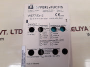 Pepperl+fuchs we77/ex-2 safety relay 129200