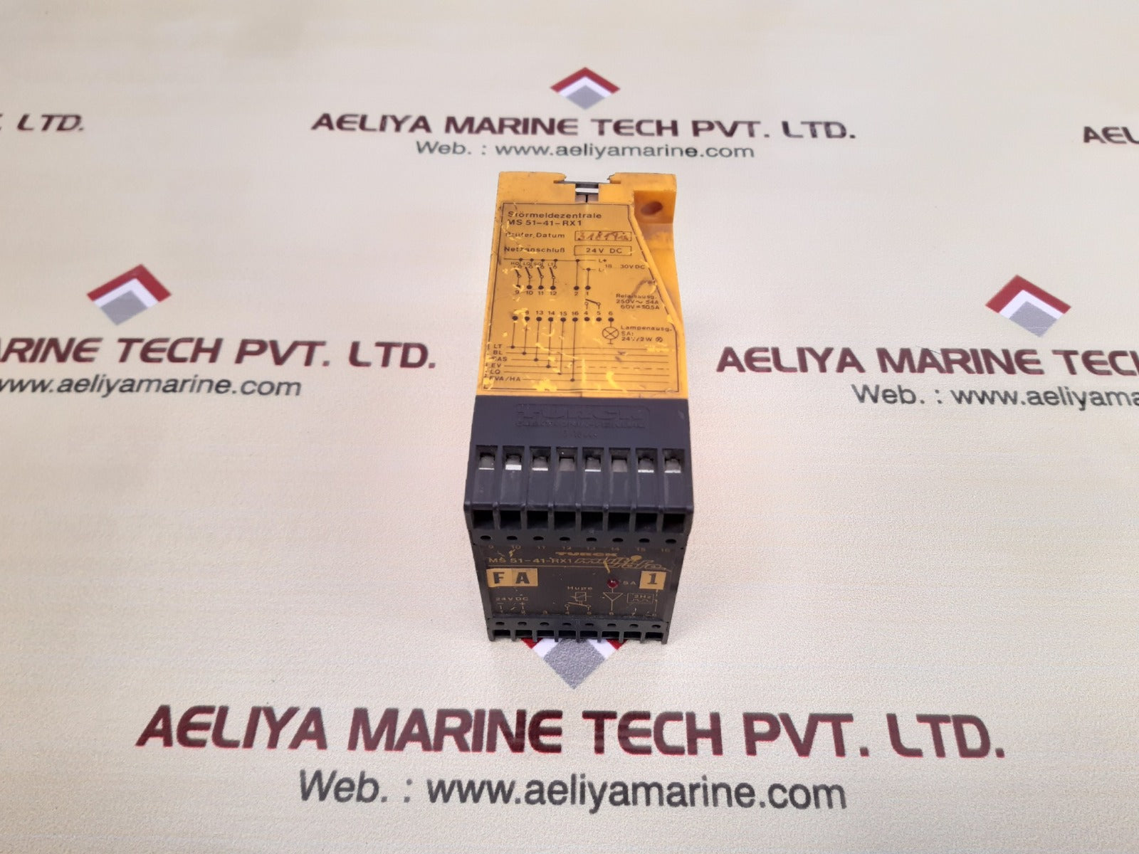 Turck Ms 51-41-rx1 Multi Safe Relay 24V Dc