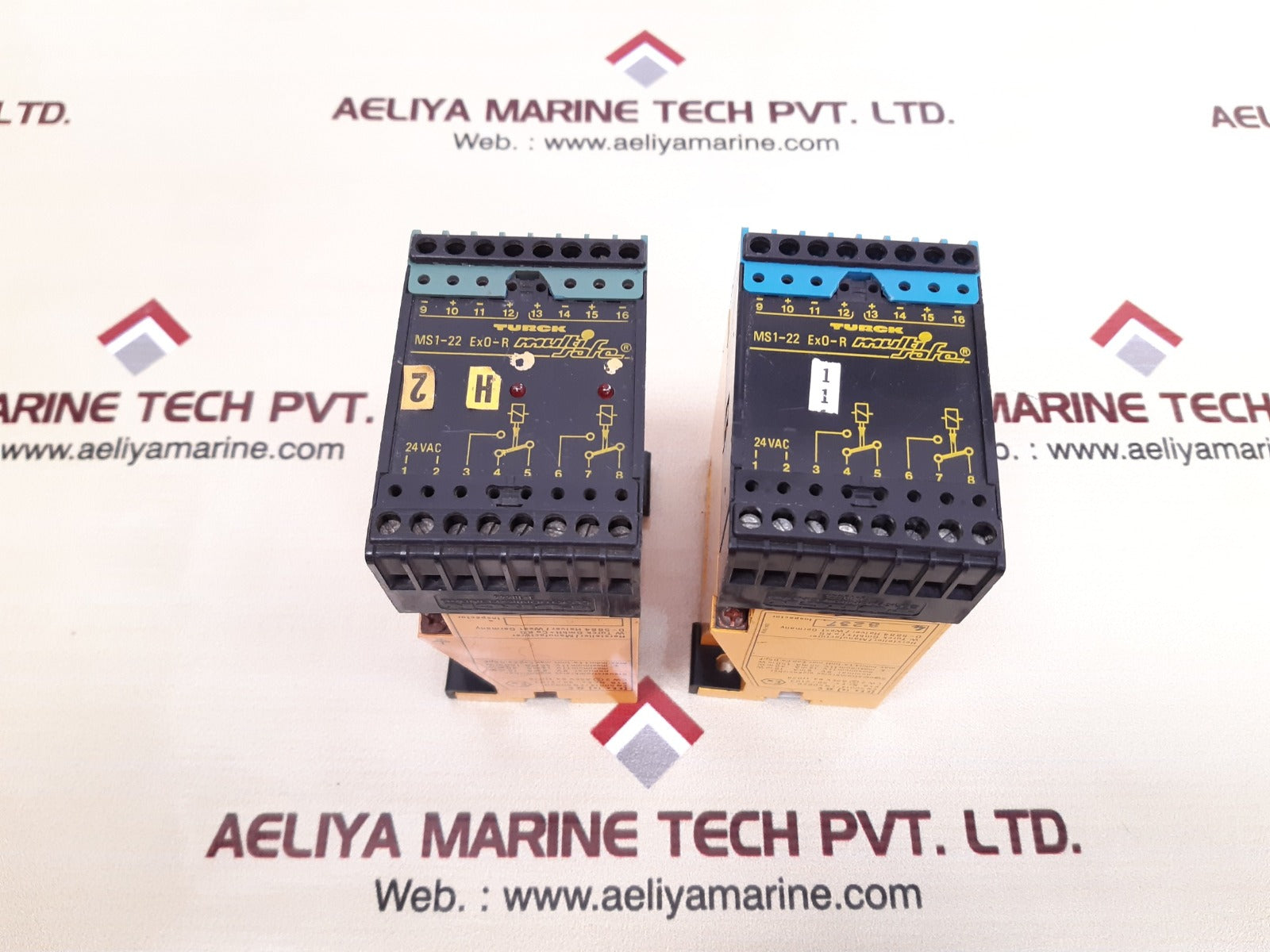 Turck Ms1-22 Ex0-r Multi Safe Switching Amplifier-relay 24Vac