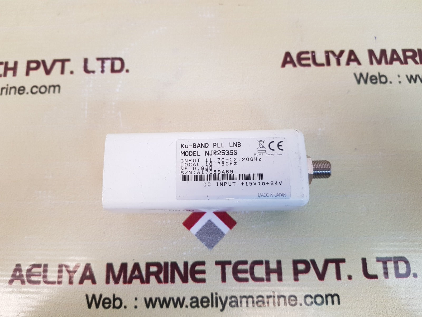 Ku-band njr2535s low noise block down converter