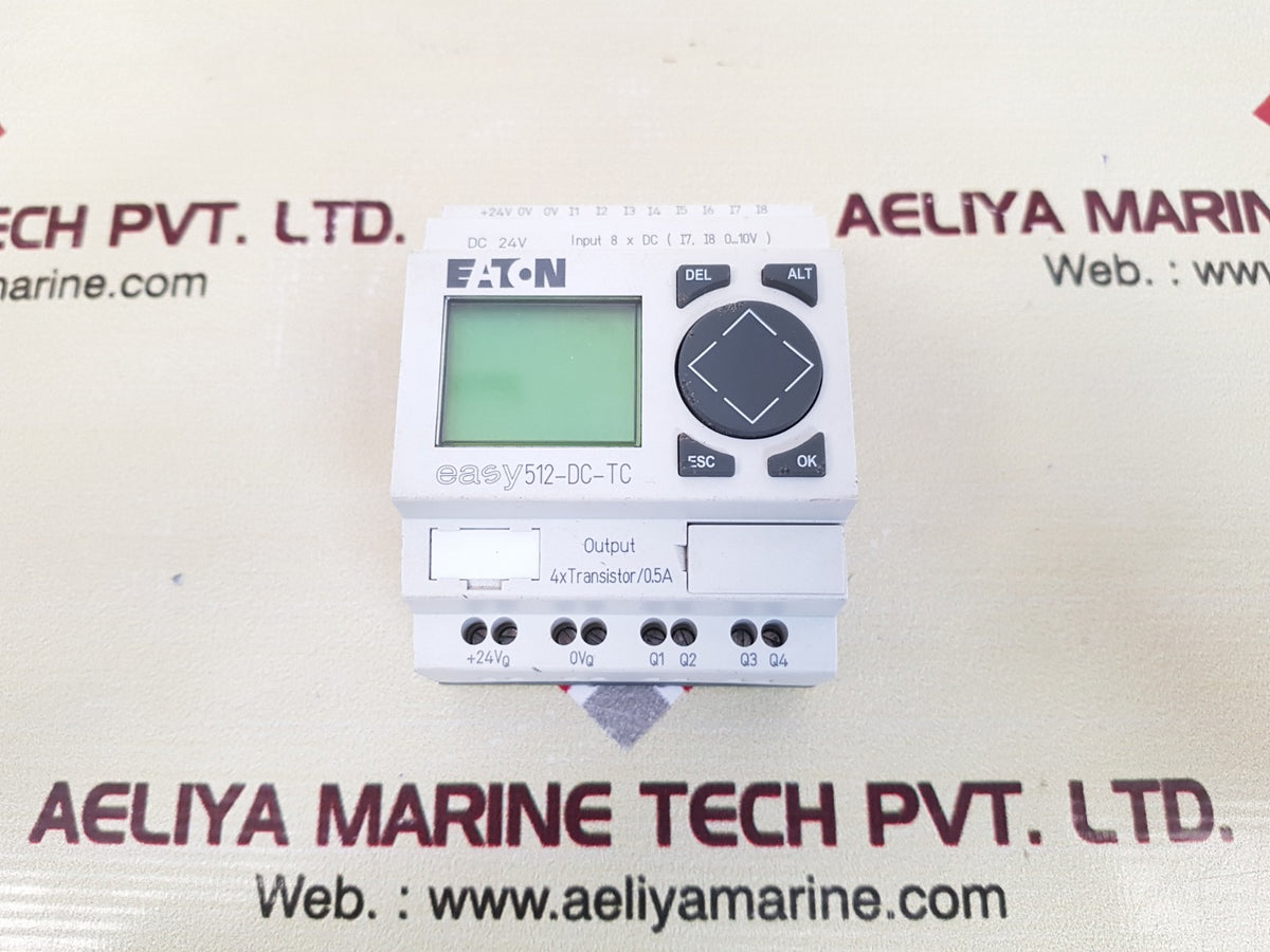 Eaton moeller easy 512-dc-tc programmable relay controller – Aeliya Marine