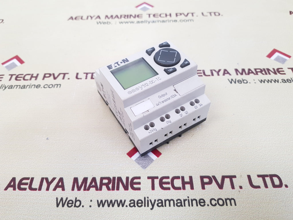 Tc Plc Eaton moeller easy 512-dc-tc programmable relay controller – Aeliya Marine