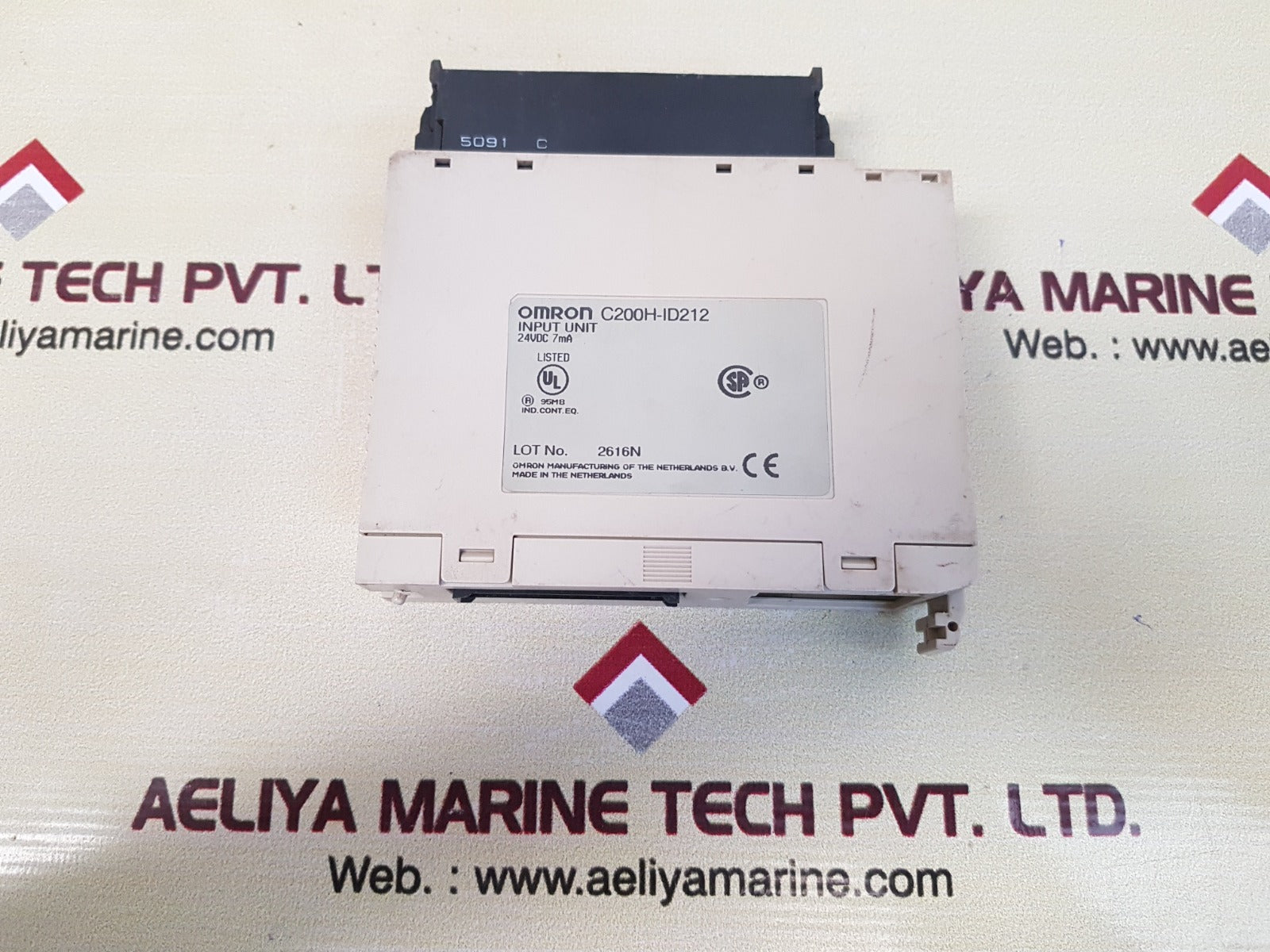 Omron c200h-id212 input unit 24vdc 7ma