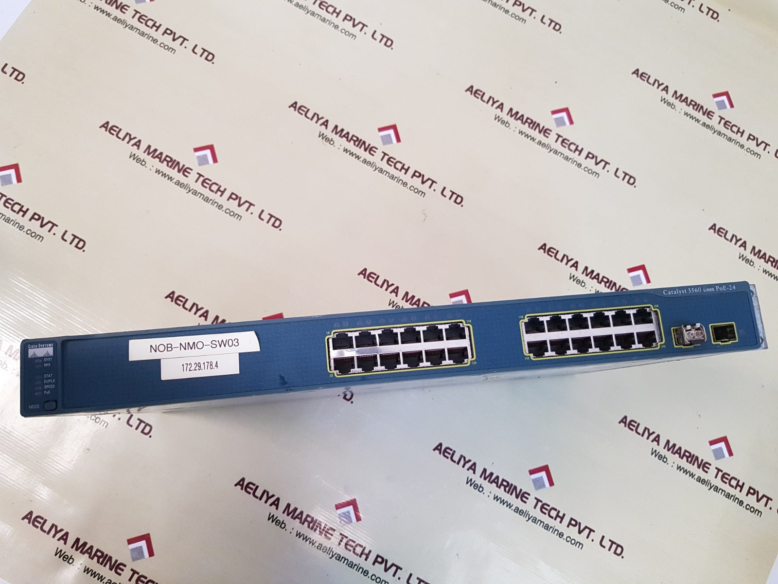 Cisco catalyst e-e011-04-0317 ethernet switch 3560