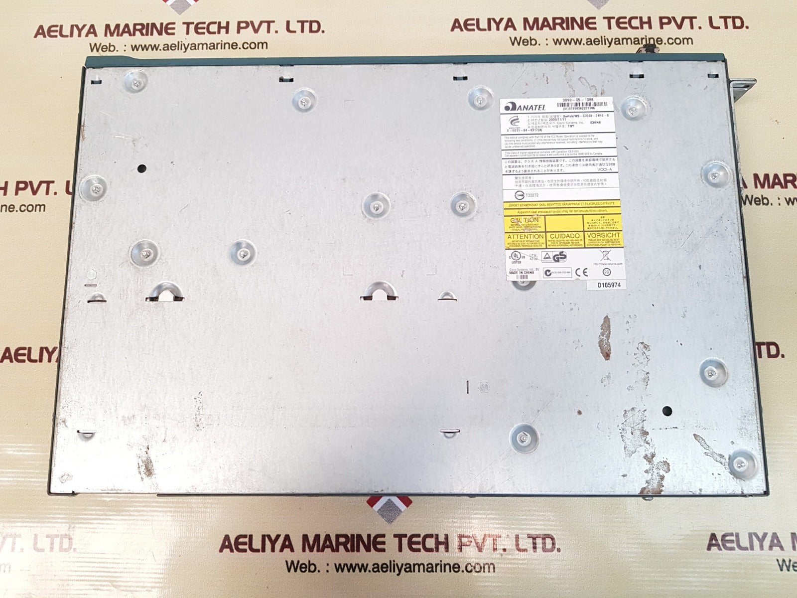 Cisco catalyst e-e011-04-0317 ethernet switch 3560