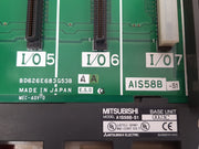 Mitsubishi a1s58b-s1 plc module base unit bd626e683g53b a a