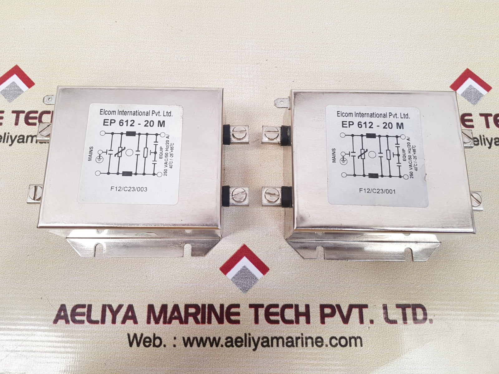 Elcom ep-612-20 m filter