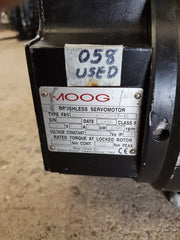 Moog w-2-p6-040-17-17-15 brushless servomotor (Used)