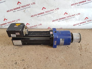 Moog t-1-v8-045-17-00-03 servomotor with alpha lp 120-m01-10-111-000 reducer