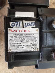 Moog fas w-2-p8-040-00-17-28 brushless servomotor