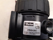 Parker 07e43a18ac pneumatic filter/ regulator