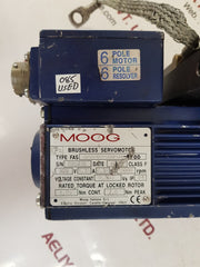 Moog n-0-v6-030-34-00 brushless servomotor