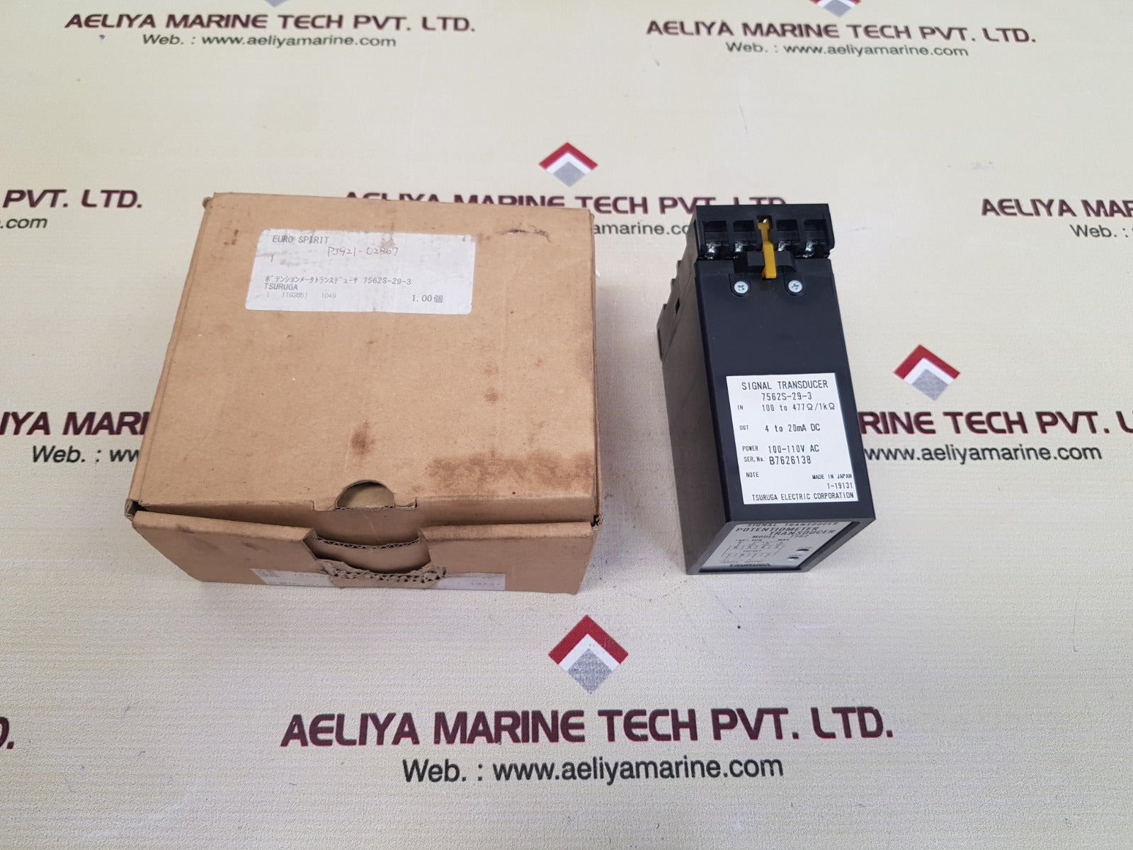 Tsuruga 7562s-29-3 potentiometer transducer