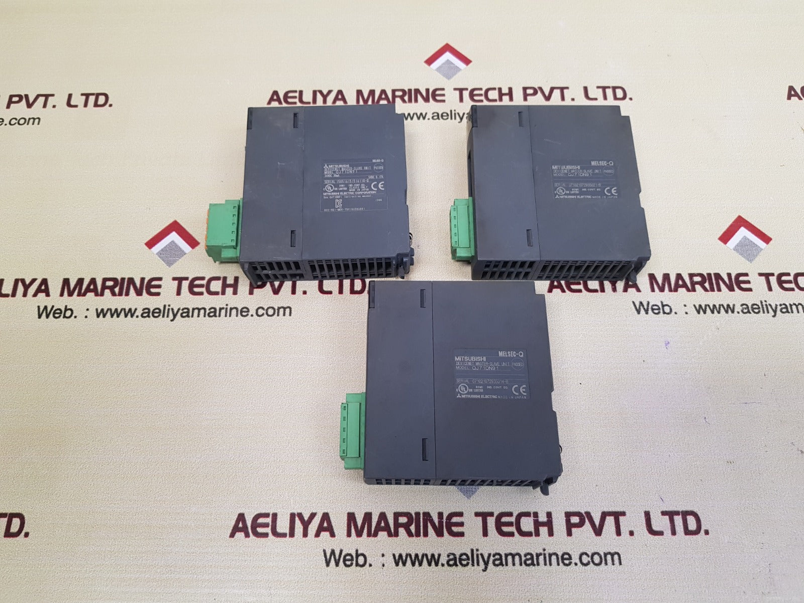 Mitsubishi electric qj71dn91 devicenet master-slave unit 