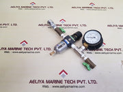 Nihon seiki bn-3r21f-8 air equipment with nsk pressure gauge