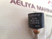 Set of 2X Clarostat 73JA Potentiometer 9627136 5K OHM