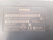 Siemens simatic s7 6es7 421-1bl00-0aa0 digital input module