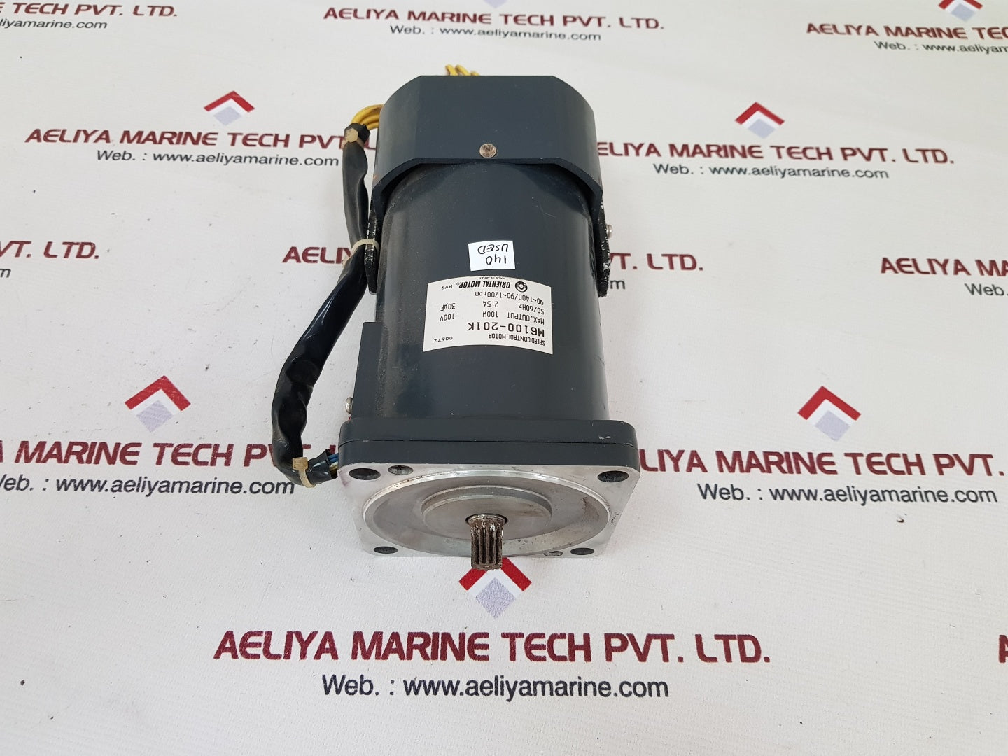 Oriental m6100-201k speed control motor 100w 100v 