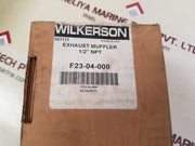 Wilkerson f23-04-000 pneumatic exhaust muffler
