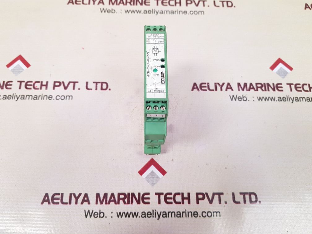 Phoenix contact mcr-c-ui-ui-dci signal converter used