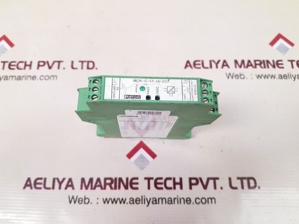 Phoenix contact mcr-c-ui-ui-dci signal converter used