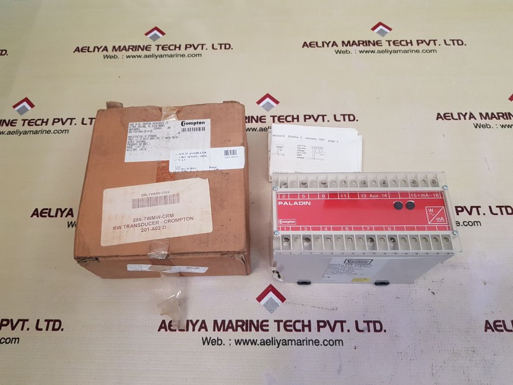 Crompton 256-twmw watt transducer 60hz 