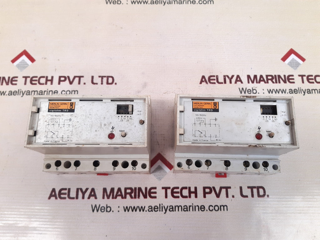 Merlin gerin vigilohm tr9 insulation controller Used – Aeliya Marine