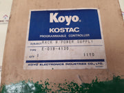 Koyo/Mitsubishi E-01B-4130 Programmable Controller Rack Esh-1C Tr