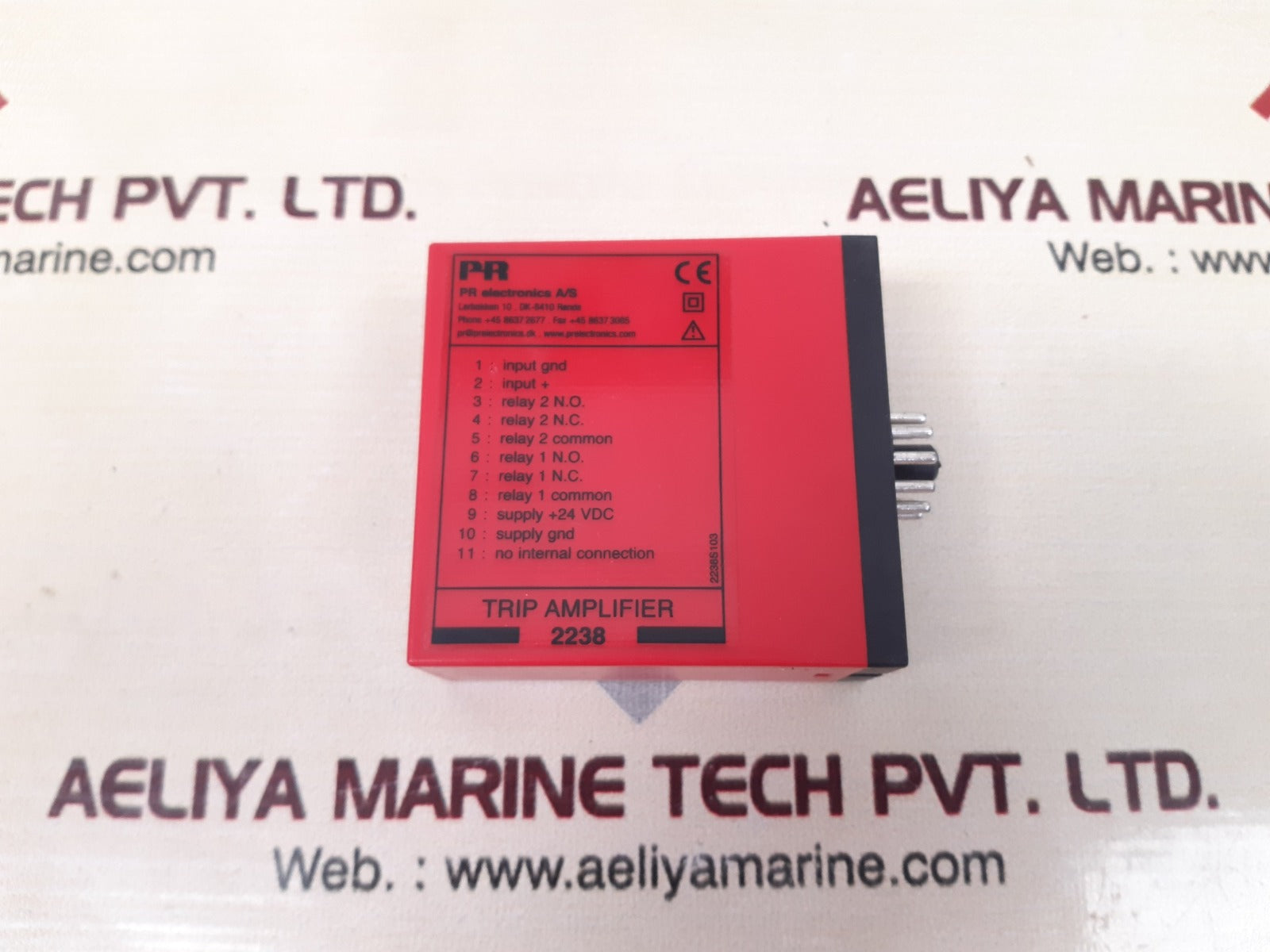 Pr electronics 2238a trip amplifier 