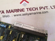 Siemens 548 110 9213.10 PC Board GE.548110.0003.10