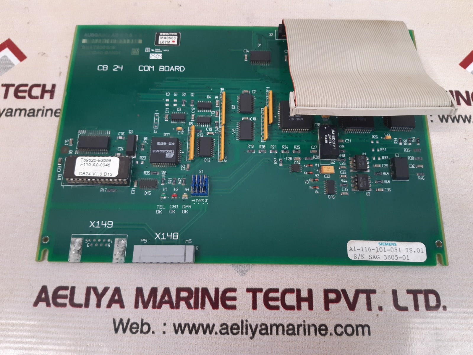 Siemens 6rx1240-0ak01 communication module 