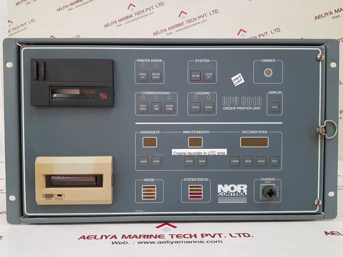 Kongsberg norcontrol opu 8810 order printer unit – Aeliya Marine