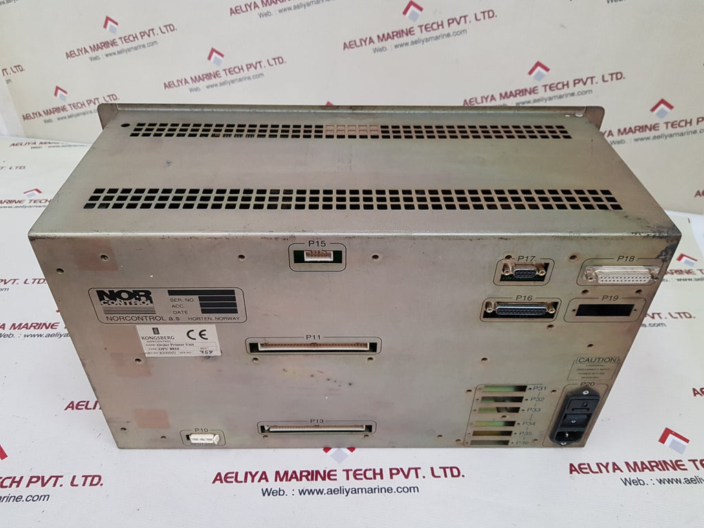 Kongsberg norcontrol opu 8810 order printer unit – Aeliya Marine