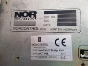 Norcontrol/Kongsberg ac7wh remote control system autochief 7 bridge unit