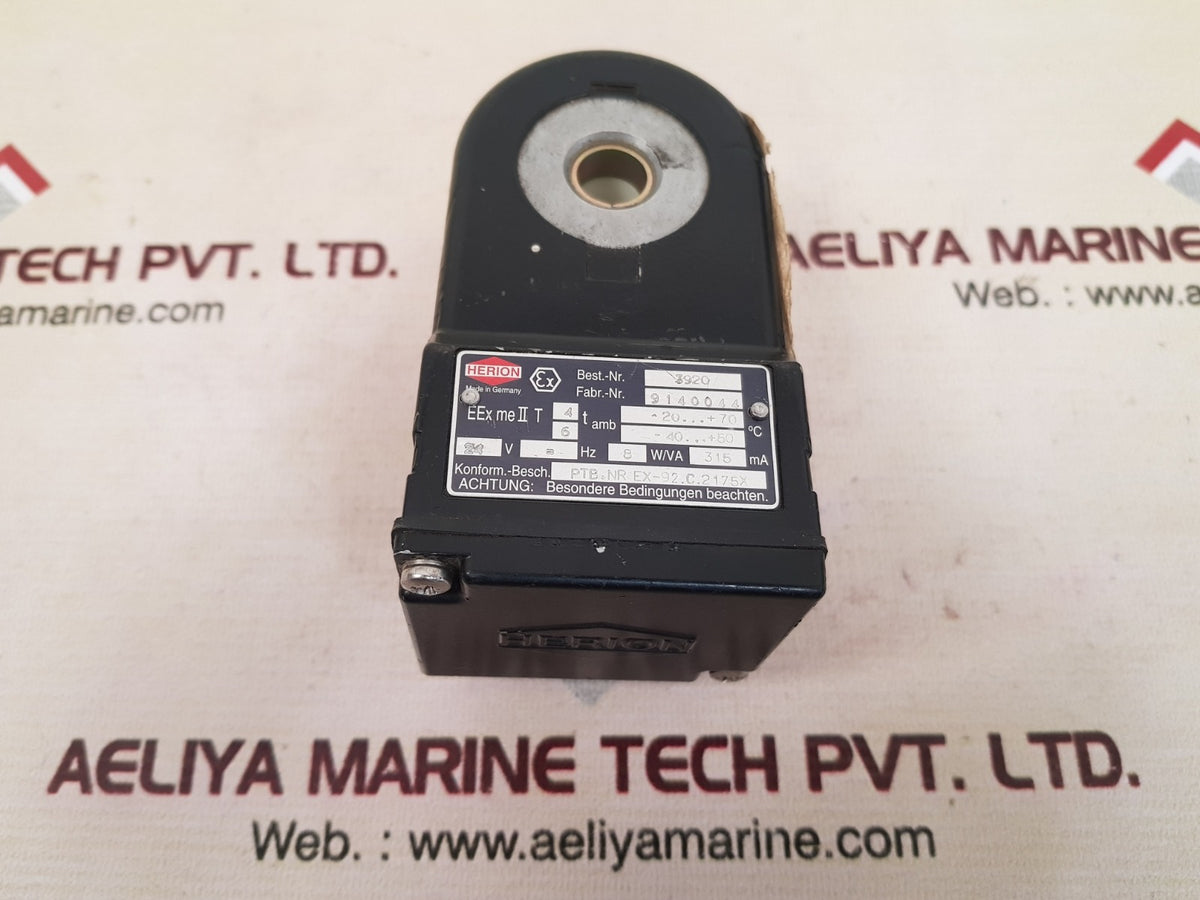 Herion 3920 ex-92.c.2175x solenoid valve coil 