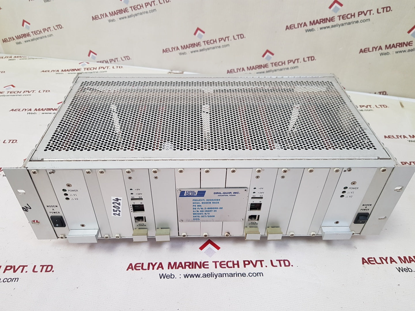 Dril-quip 2-805039-02 modem rack