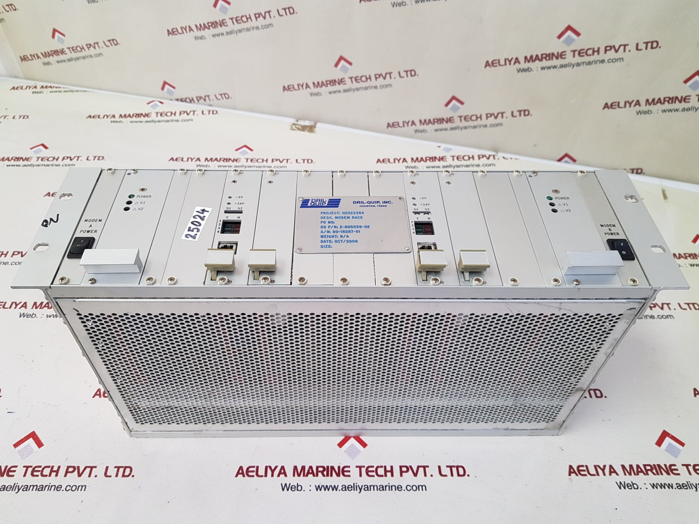 Dril-quip 2-805039-02 modem rack