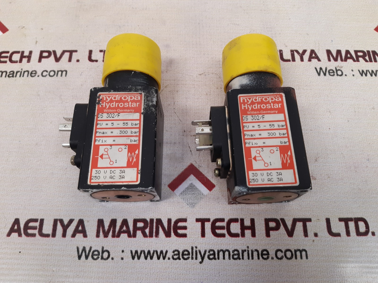 Hydropa hydrostar ds 302/f pressure valve pv= 5-55 bar